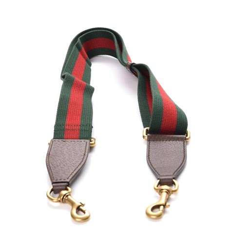 gucci purse strap replacement|Gucci canvas web shoulder strap.